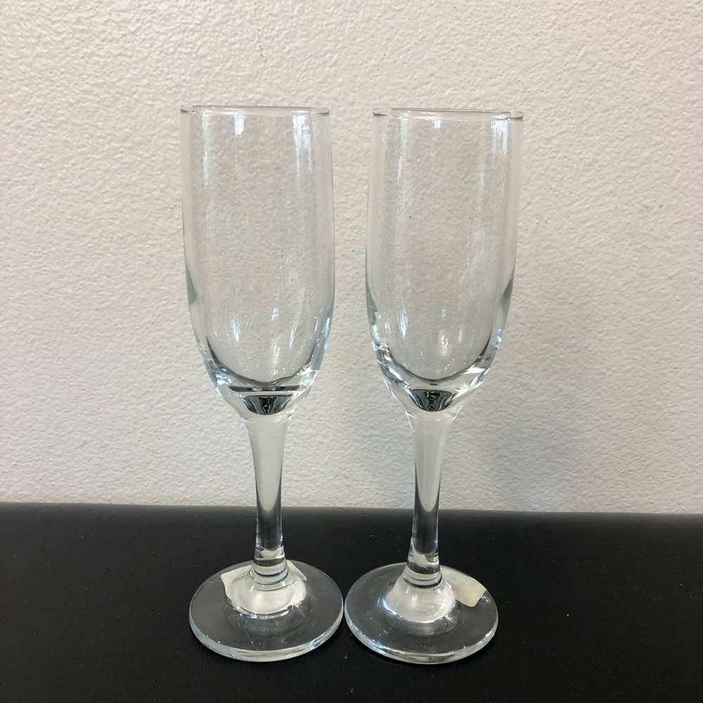 cristar champagne glasses